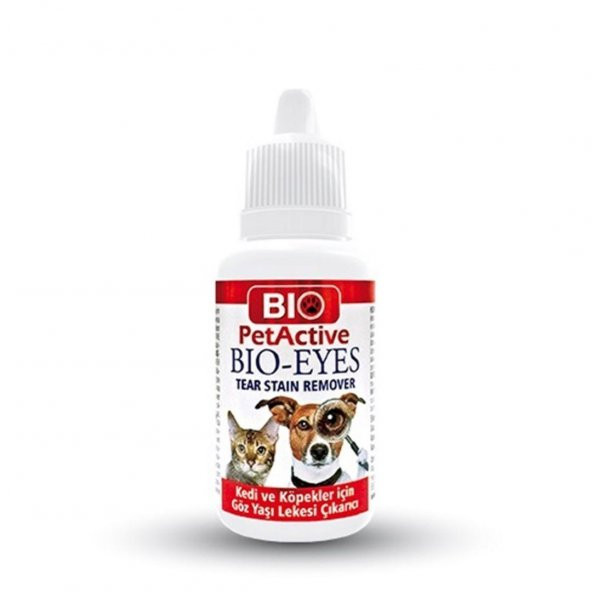 Bio Pet Active Bio Eyes Kedi Köpek için Gözyaşı Lekesi Çıkarıcı 50 ml