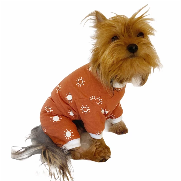 Sunny Penye Tulum Köpek Tulumu  Köpek Elbisesi - 6