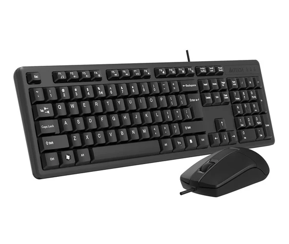 A4-Tech Kablolu Set Siyah (KR-3330) - 2