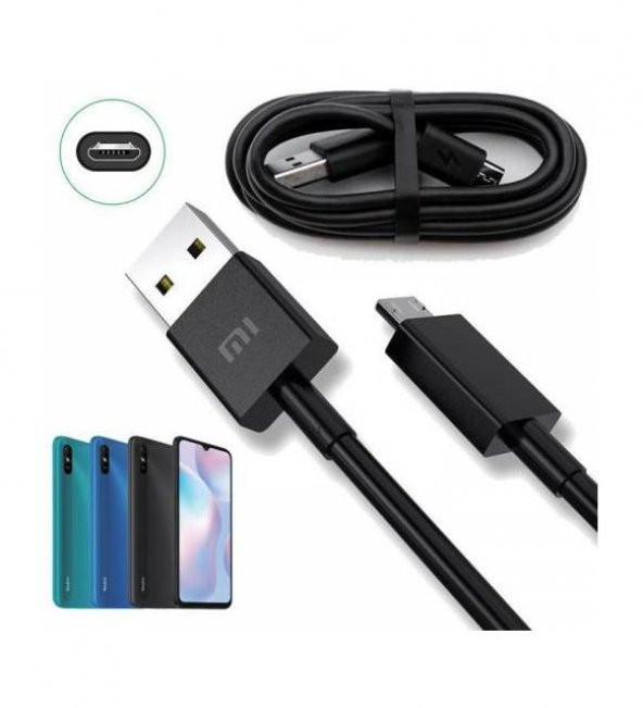 Xiaomi Şarj Kablo Orjinal 5 Amper 1.2 Metre Hızlı Mikro Usb Kablosu