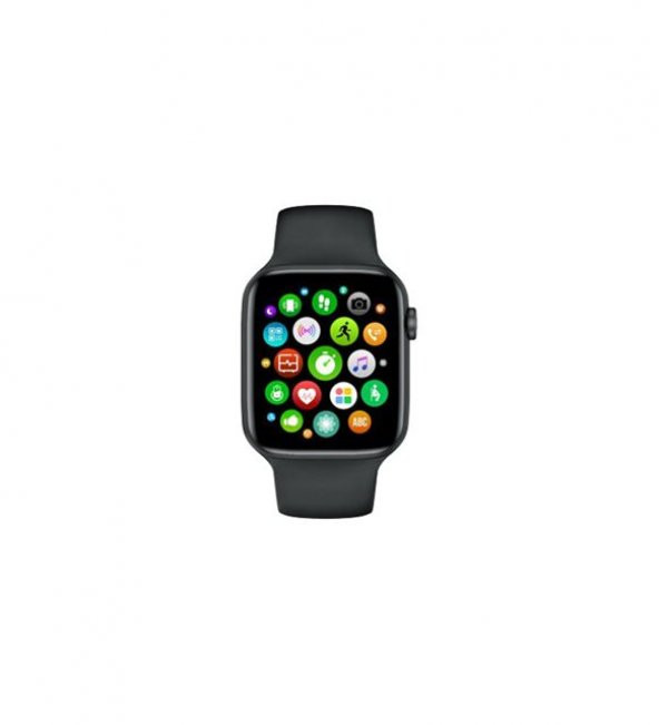 Akıllı Saat Smart Watch 6 Yeni Nesil Türkçe Güncel Sürüm Siyah - 2
