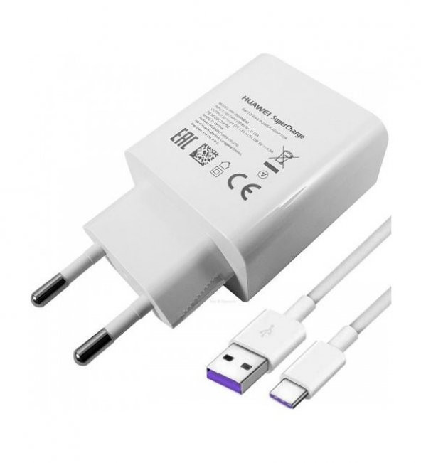 Huawei SuperCharge™ 40W Hızlı Şarj Aleti + Type-C Kablo - 1