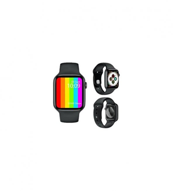 Akıllı Saat Smart Watch 6 Yeni Nesil Türkçe Güncel Sürüm Siyah - 3