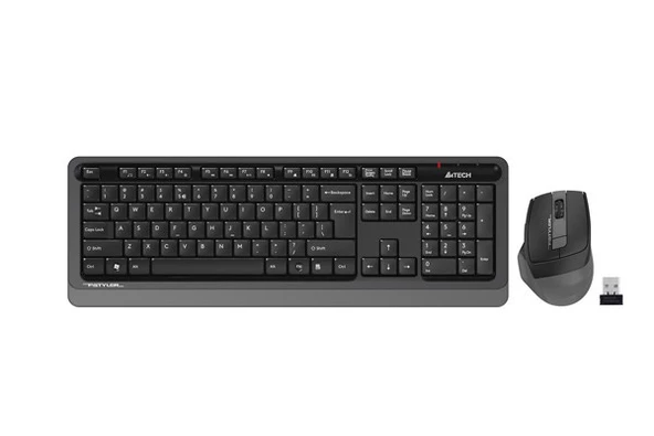A4-Tech Kablosuz Set Gri (FG1035)