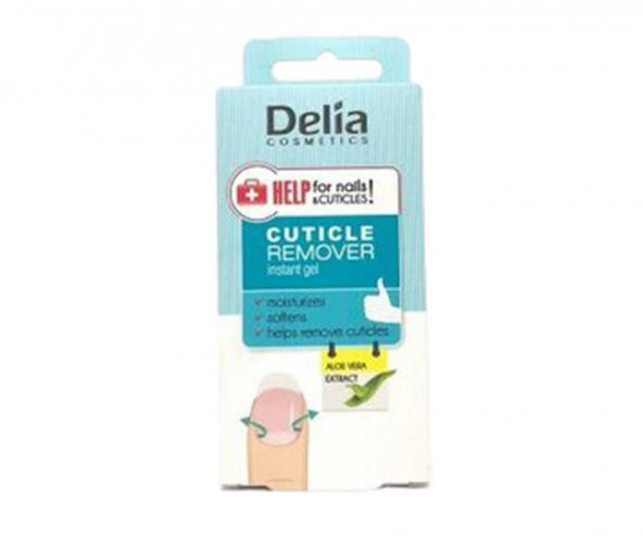 Delia Cuticle Remover Instant Gel Alove Vera Tırnak Eti Bakım Jeli 11 ml ürün görseli