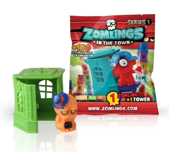 Zomlings Tekli Figür ve Kule Seri 1 - 3