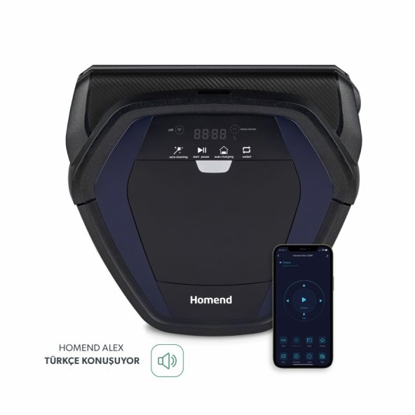 Homend Alex 1280H Robot Süpürge