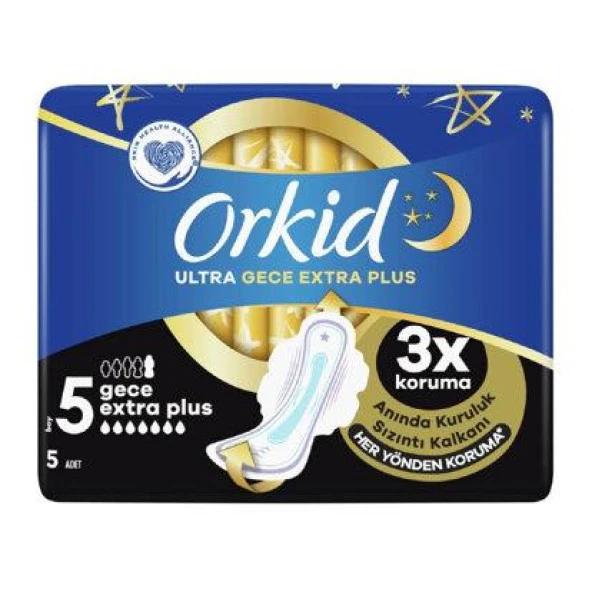 ORKİD ULTRA EXTRA GECE EXTRA PLUS 5Lİ