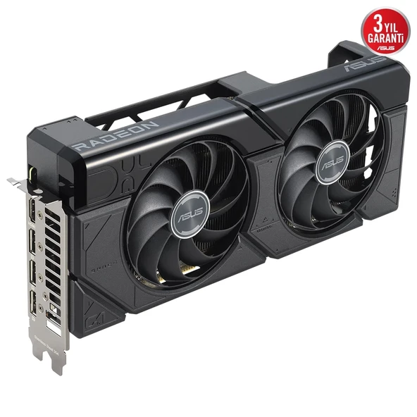 Asus Radeon RX 7700 XT Dual O12G 12GB GDDR6 192 Bit Ekran Kartı - 5