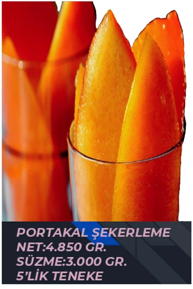 Portakal Şekerlemesi 5 kg - Resim 2
