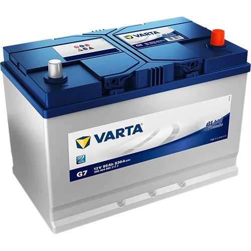 Varta G7 12V 95 Ah 830A Blue Dynamic Akü (Üretim Yılı: 2024)