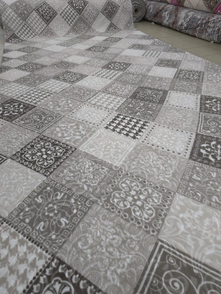 Turan Mefruşat Dinarsu Lastikli Halı Örtüsü - 8