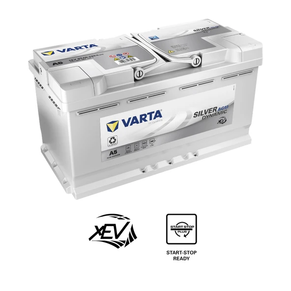 Varta G14 12V 95 Ah 850A AGM Start-Stop Silver Dynamic Akü (Üretim Yılı: 2024) ürün görseli