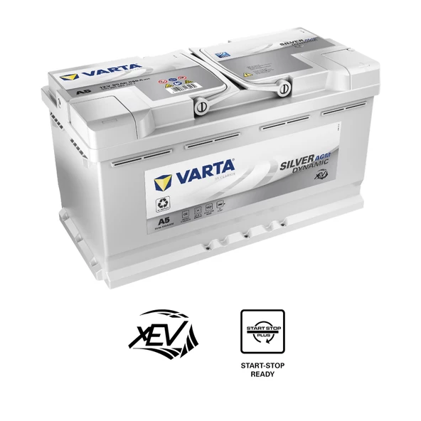 Varta G14 12V 95 Ah 850A AGM Start-Stop Silver Dynamic Akü (Üretim Yılı: 2024)