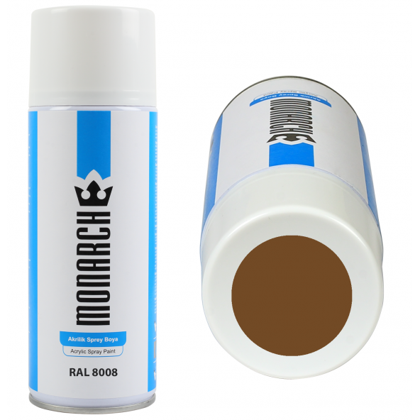 Monarch Sprey Boya Ral 8008 (400 ml) ürün görseli