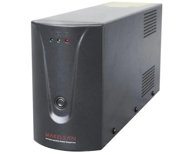 Makelsan Lion 850VA 1X12V 9Ah Akü Siyah Line Interactive 5/12 Dk Ups