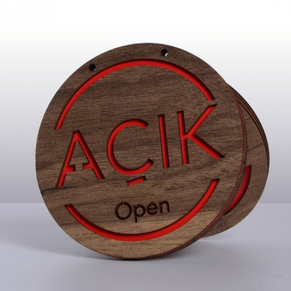 KAPI İSİMLİĞİ AÇIK-KAPALI - 2