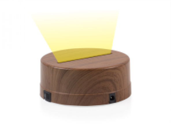 3D Ayı Görselli Lamba - 3