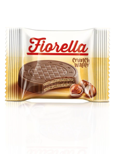 Fiorella Crunch Çikolatalı Gofret 20 Gr. 24lü (1 Paket) - 2