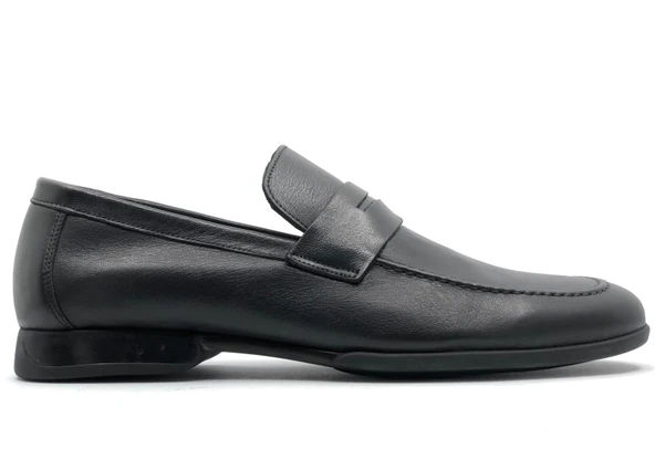 James Franco 16919 Yumuşak Deri Rok Klasik Erkek Ayakkabı - Resim 2