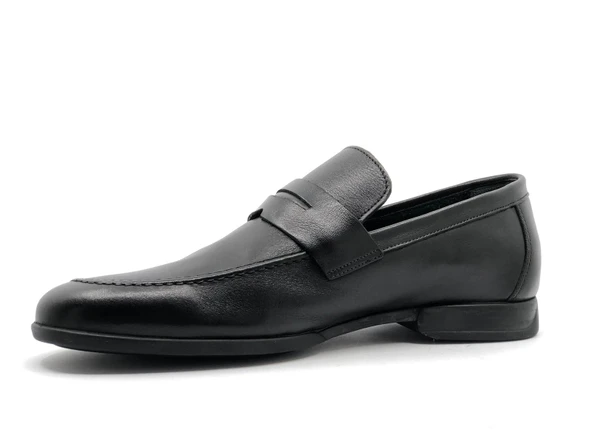 James Franco 16919 Yumuşak Deri Rok Klasik Erkek Ayakkabı - Resim 3