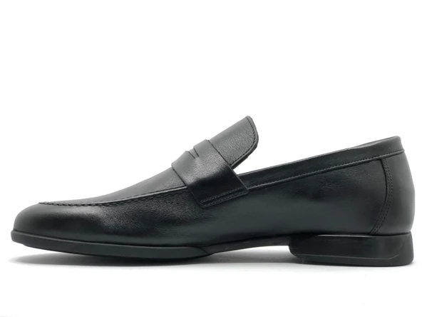 James Franco 16919 Yumuşak Deri Rok Klasik Erkek Ayakkabı - Resim 4