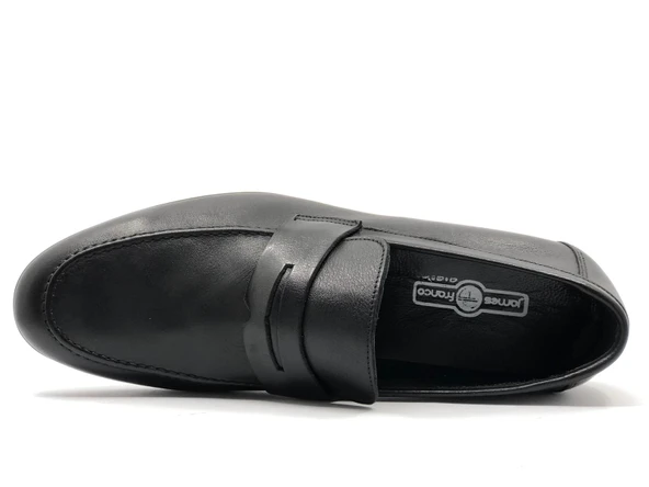 James Franco 16919 Yumuşak Deri Rok Klasik Erkek Ayakkabı - Resim 5