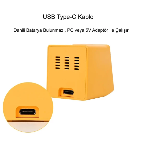 HyMark Akıllı Mini Hava Durumu İstasyonu 1.54 inç LED LCD 28x28mm Dijital Ekran WiFi Saat Sıcaklık Nem - Resim 6