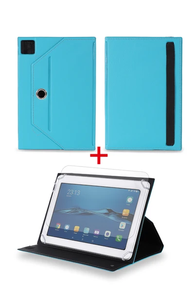 Kawai WA-768QC - 7"  Tablet Uyumlu Standlı Tablet Kılıfı + Nano Ekran Koruyucu ürün görseli