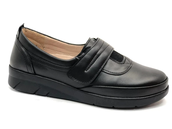 Berfilla Dr.Tavsiyeli İçi %100 Deri Anne Kadın Babet Ayakkabı ürün görseli 1