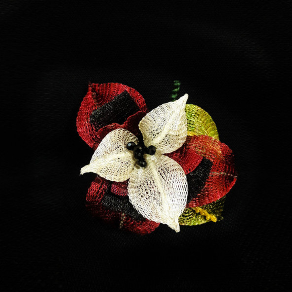 Titanyum Kurt Kulağı Yaka Çiçeği