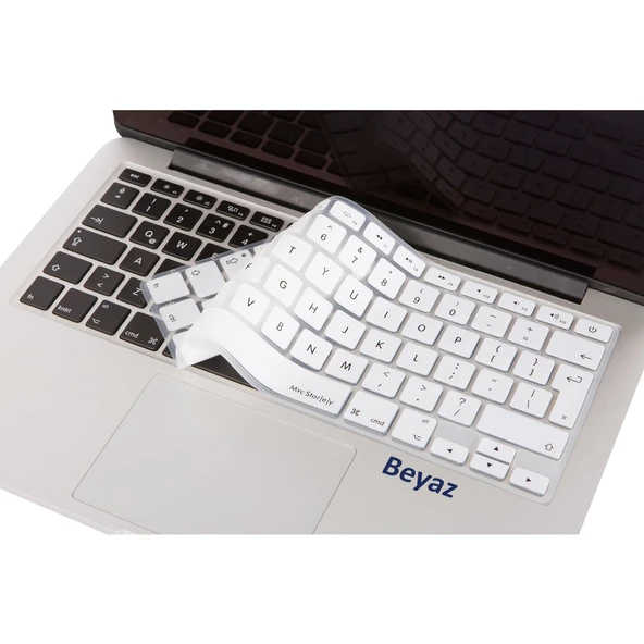 Macbook Klavye Koruyucu Air Pro (UK-EU İngilizce) (Eski USB'li Model 2008/2017) ile Uyumlu - 10