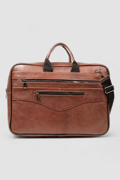 Lederax Hakiki Deri Evrak Portföy 15.6 inç Laptop Çantası LD336 - 11