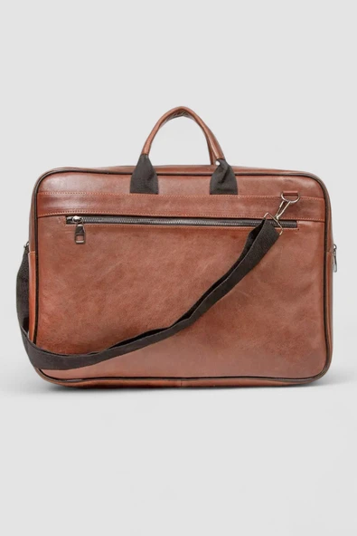 Lederax Hakiki Deri Evrak Portföy 15.6 inç Laptop Çantası LD336 - 12