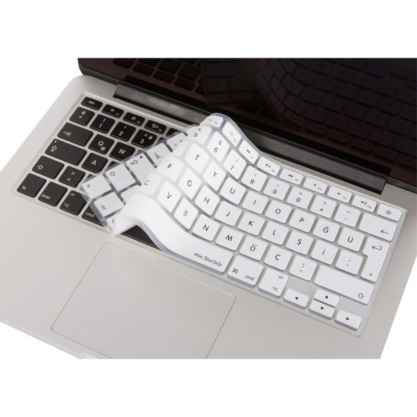 Klavye Koruyucu Macbook Klavye Air Pro (Türkçe Q) (Eski USB'li Model 2008/2017) ile Uyumlu