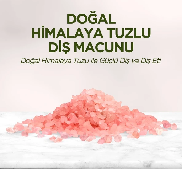 Eyüp Sabri Tuncer Doğal Diş Macunu 90 Gr Himalaya Tuzlu - 2