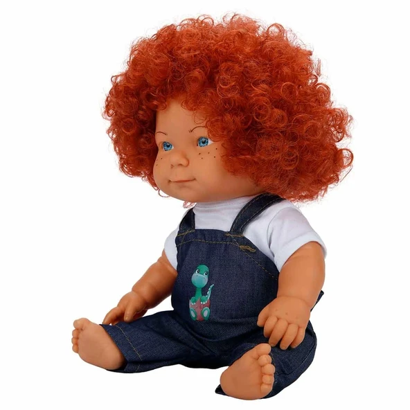 Sunman Kıvırcık Saçlı Curly Bebek 35 Cm - 7