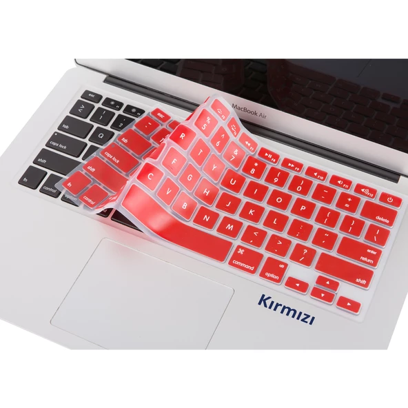 Macbook Klavye Air Pro Koruyucu (US-ABD İngilizce) (Eski USB'li Model 2008/2017) ile Uyumlu - 10