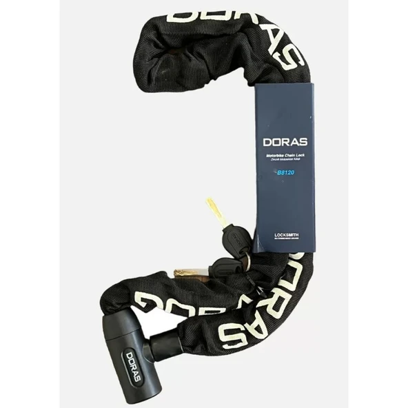 Zincirli Motosiklet Kilidi 120cm B8120 - 2