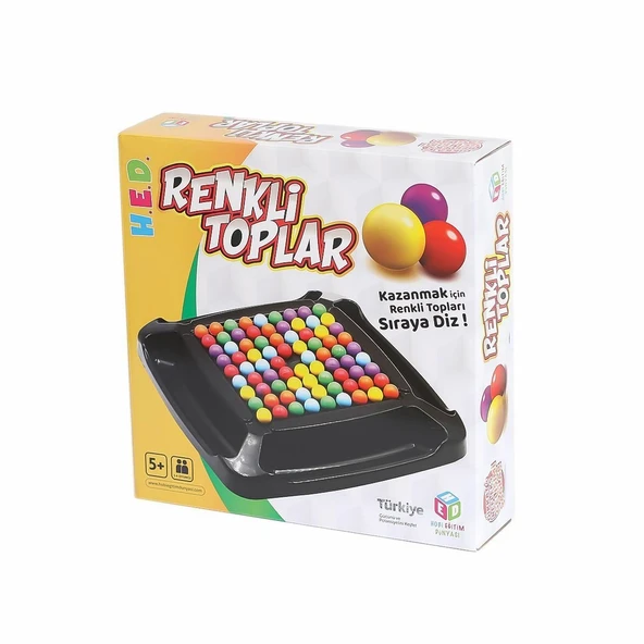 HED 089 Renkli Toplar Kutu Oyunu