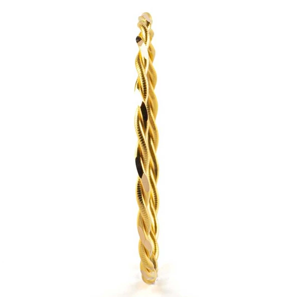 RimaGold 22 Ayar 30 Gram İkili Burma Bilezik - 2