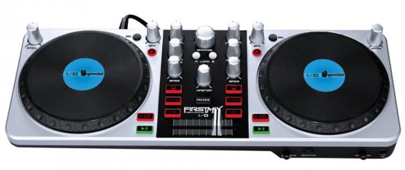 Gemini FIRSTMIX I/O Dj Kontrol Ünitesi USB DJ MIDI CONTROLLER WITH SOUNDCARD