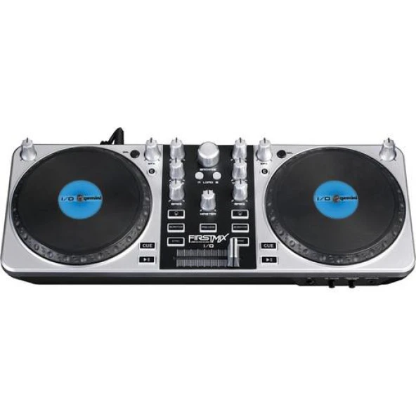 Gemini FIRSTMIX I/O Dj Kontrol Ünitesi USB DJ MIDI CONTROLLER WITH SOUNDCARD - 3