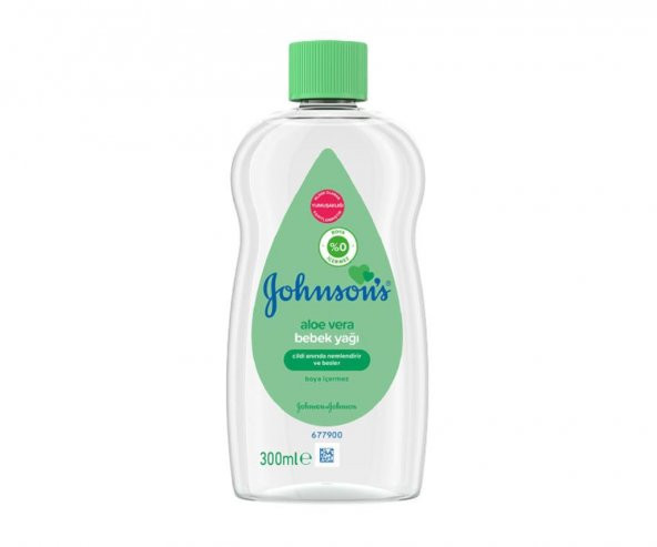 Johnsons Baby Yağ Aloe Vera 300 ml
