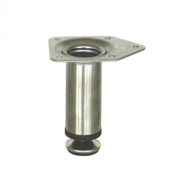 Gürçay Paslanmaz Metal Mobilya Dolap Ayağı 32mm (4 Adet) - 2