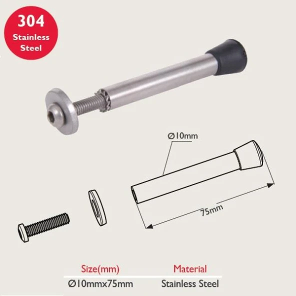 Paslanmaz Kabin Askısı - Resim 2