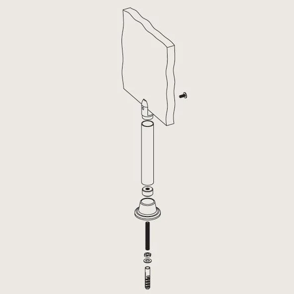 Paslanmaz Kabin Ayağı 25.640 - Resim 4