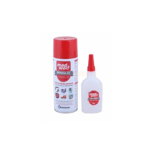 Madwolf 125Gr *500ML Aktivatörlü Hızlı Yapıştırıcı