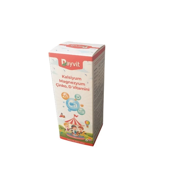 Dayvit Calcium Magnesium Zinc Vitamin D Sıvı 150ml - 1