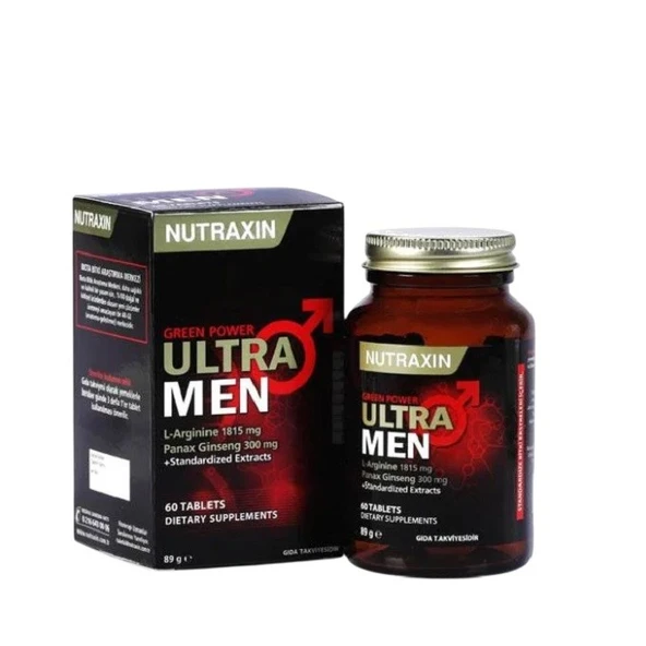 Nutraxin Ultra Men 60 Tablet ürün görseli